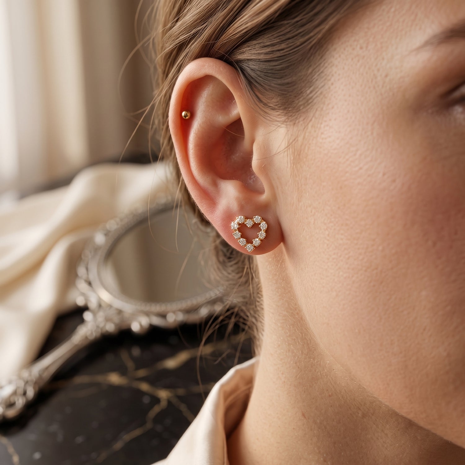 LoveNest Lab Grown Diamond Earrings