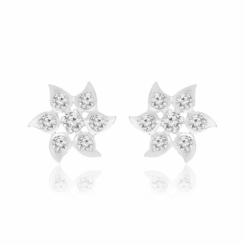 Snowstar Radiance Lab Grown Diamond Earrings