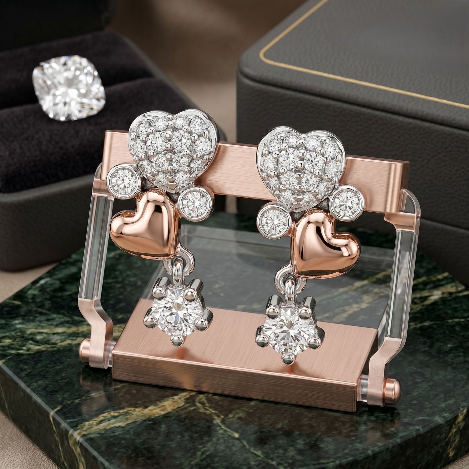 LuvAura Twinkle Lab Grown Diamond Earrings