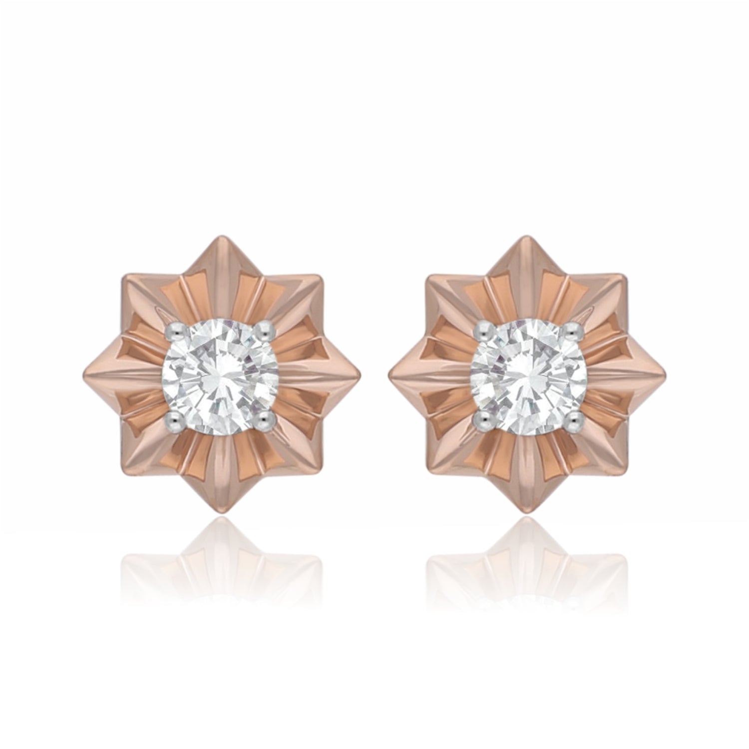 Flareon Radiant Lab Grown Diamond Earrings