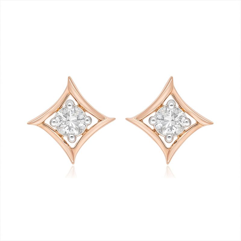 HaloHorizon Kite Lab Grown Diamond Earrings