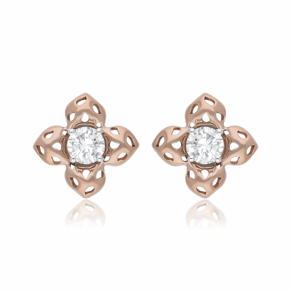 Roselle Spirit Lab Grown Diamond Earrings