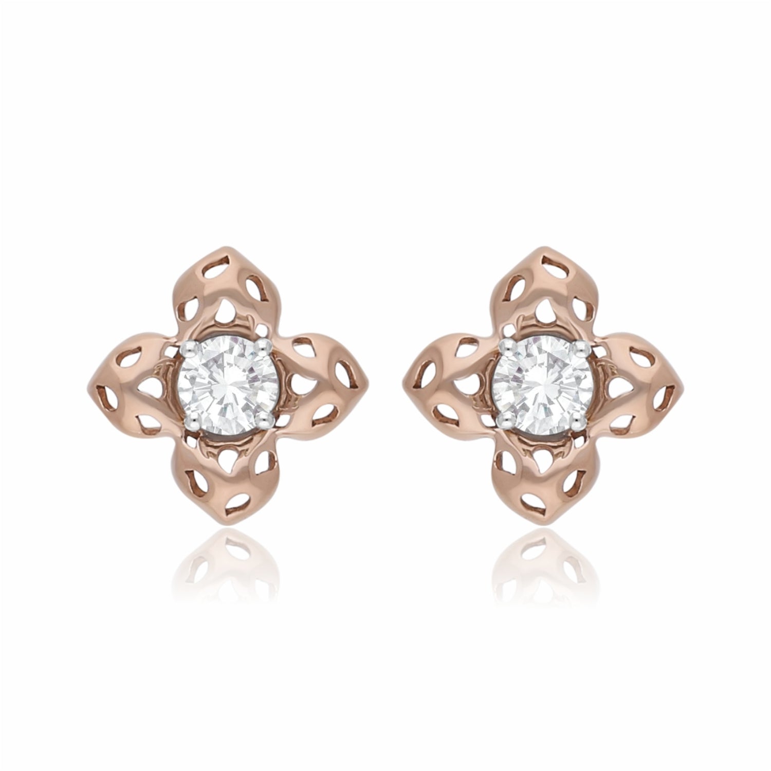 Roselle Spirit Lab Grown Diamond Earrings