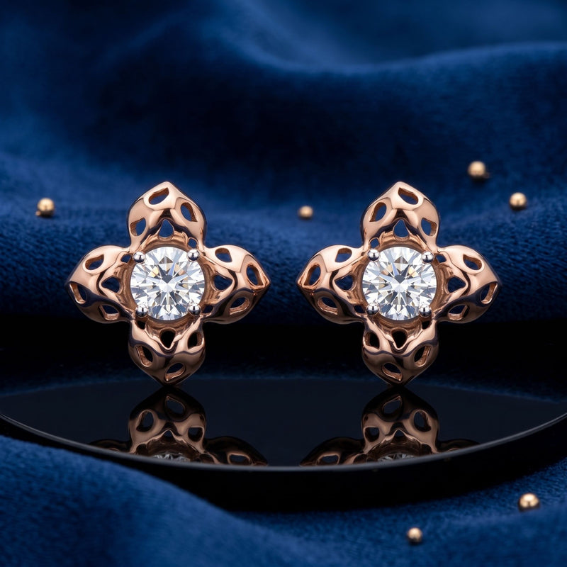 Roselle Spirit Lab Grown Diamond Earrings