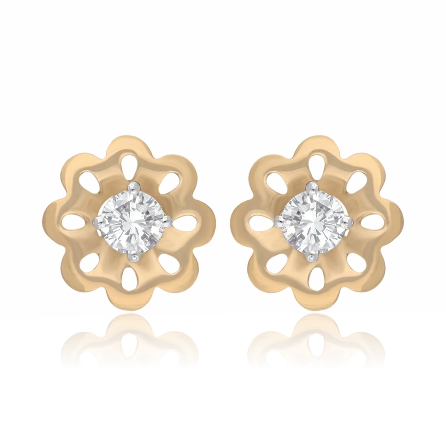 Marigold Crest Lab Grown Diamond Earrings
