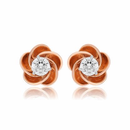 Desert Rose Lab Grown Diamond Earrings