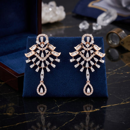 Starlit Archway Lab Grown Diamond Earrings