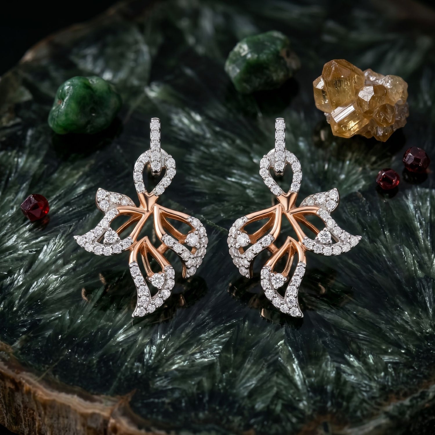 Twilily Flutter Lab Grown Diamond Earrings