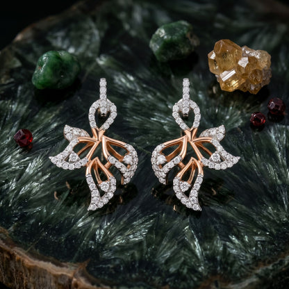 Twilily Flutter Lab Grown Diamond Earrings