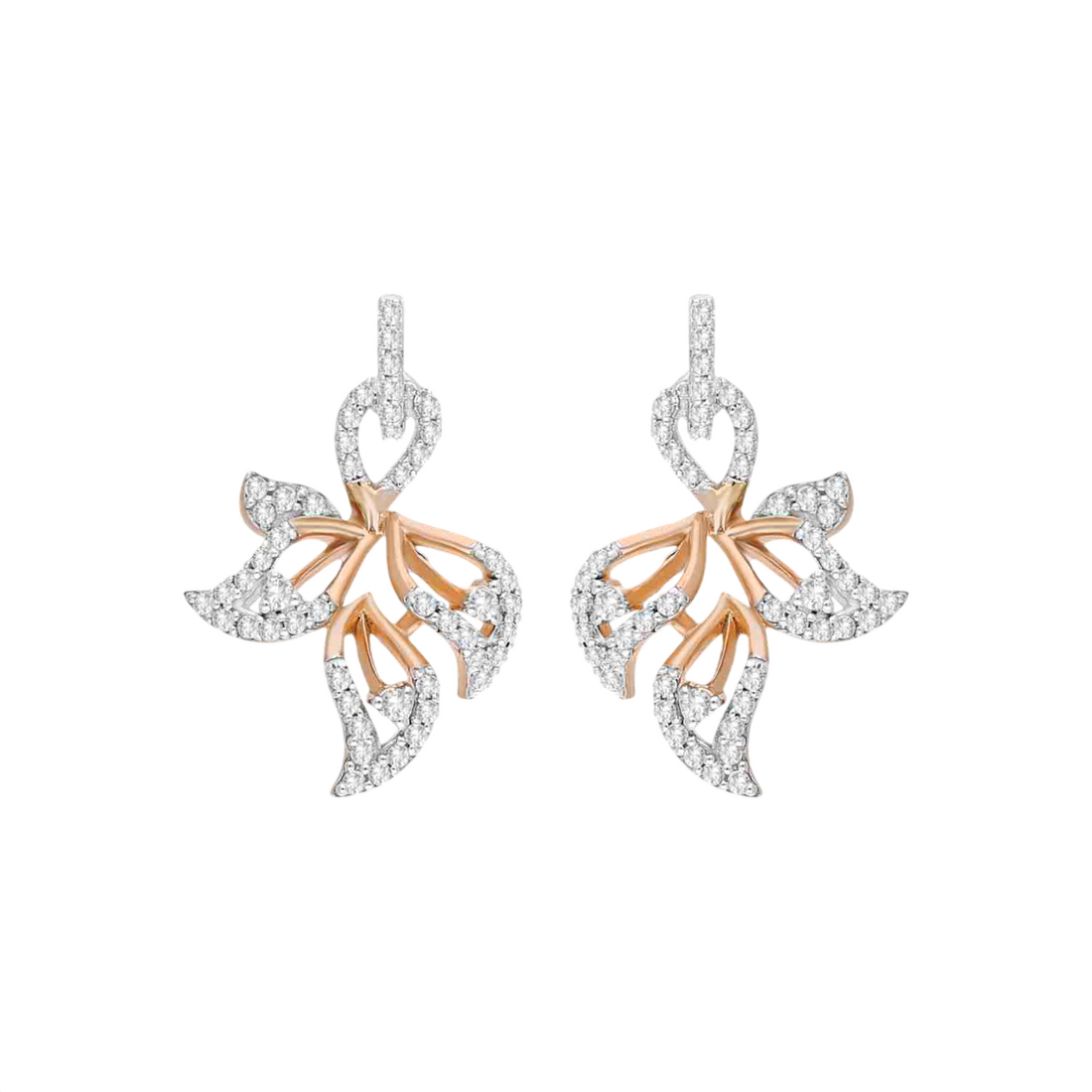 Twilily Flutter Lab Grown Diamond Earrings