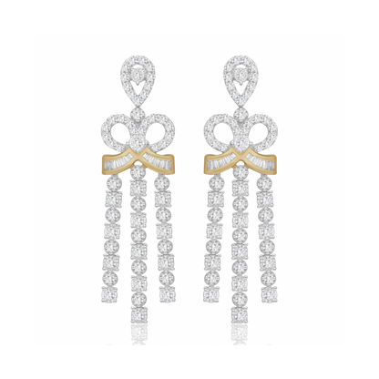 Diva Flare Lab Grown Diamond Earrings