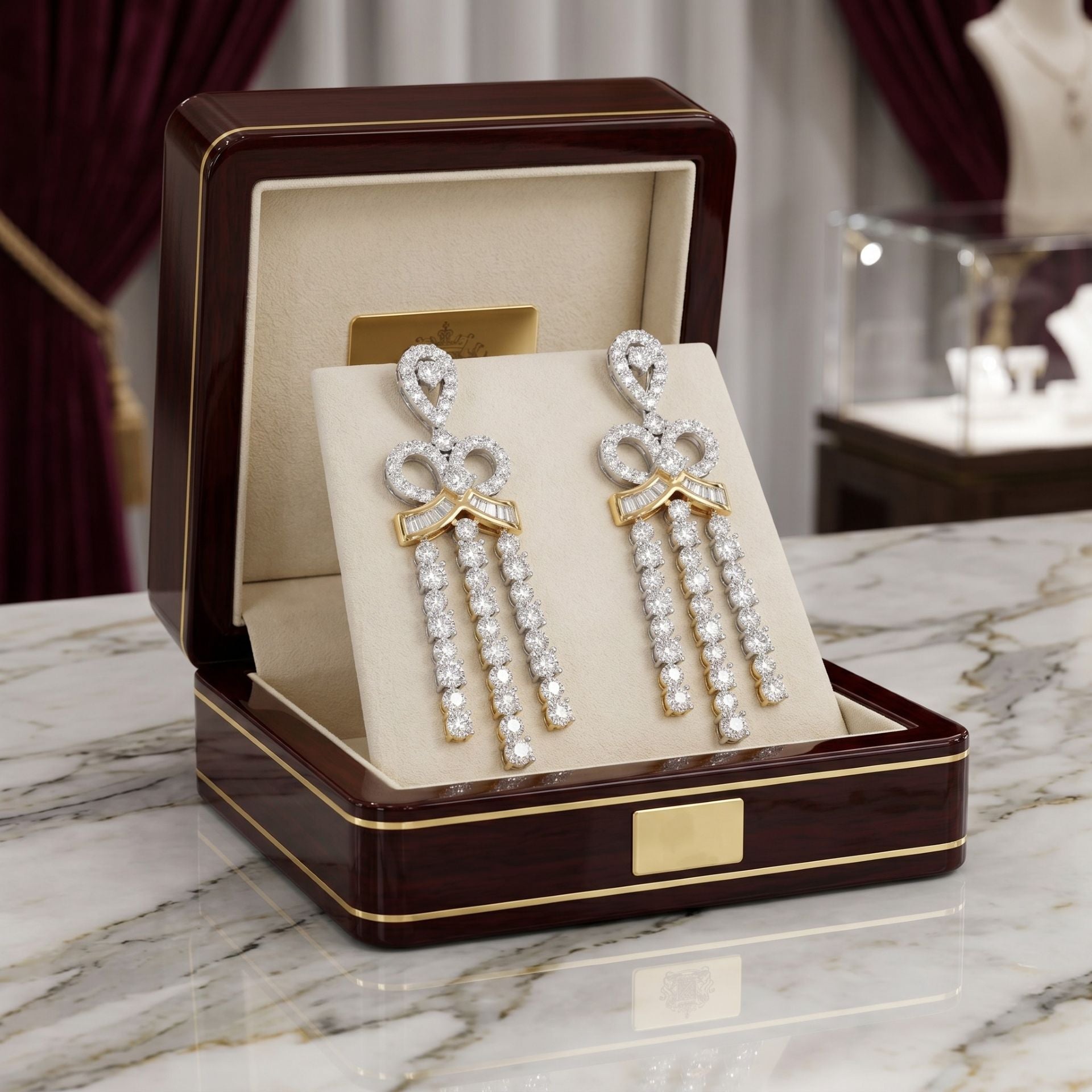 Diva Flare Lab Grown Diamond Earrings