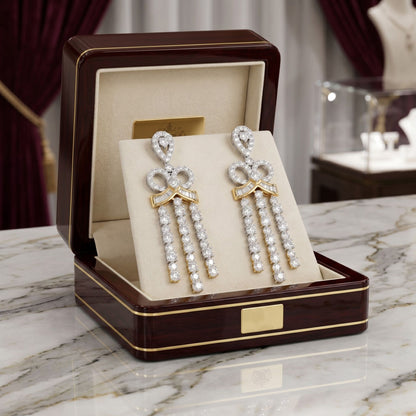 Diva Flare Lab Grown Diamond Earrings