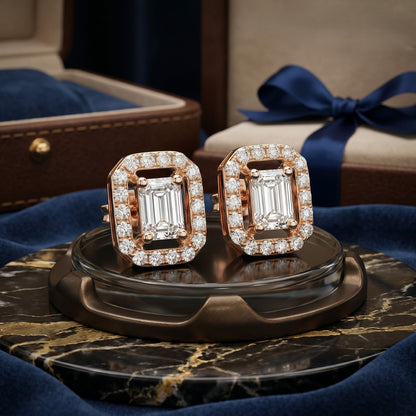 Noble Luster Lab Grown Diamond Earrings