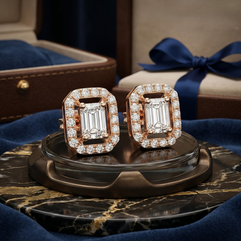 Noble Luster Lab Grown Diamond Earrings