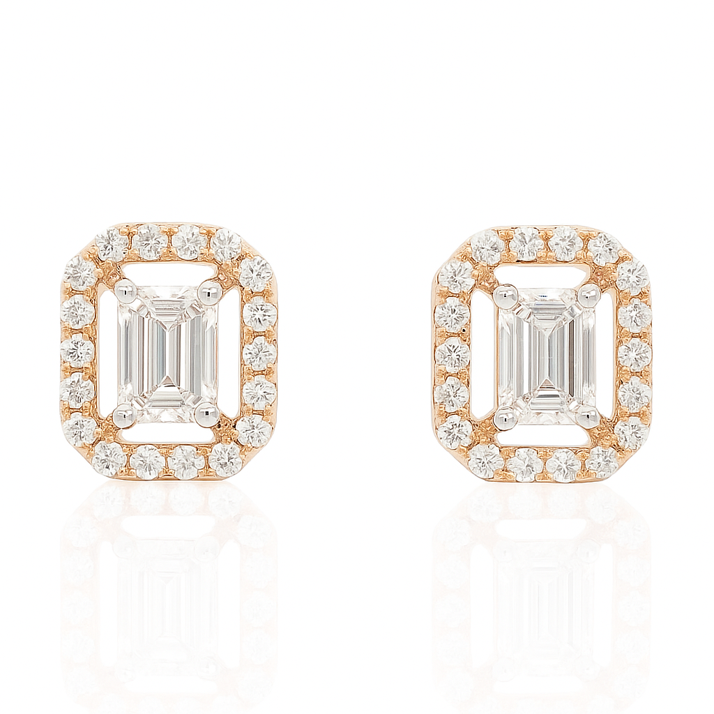 Noble Luster Lab Grown Diamond Earrings