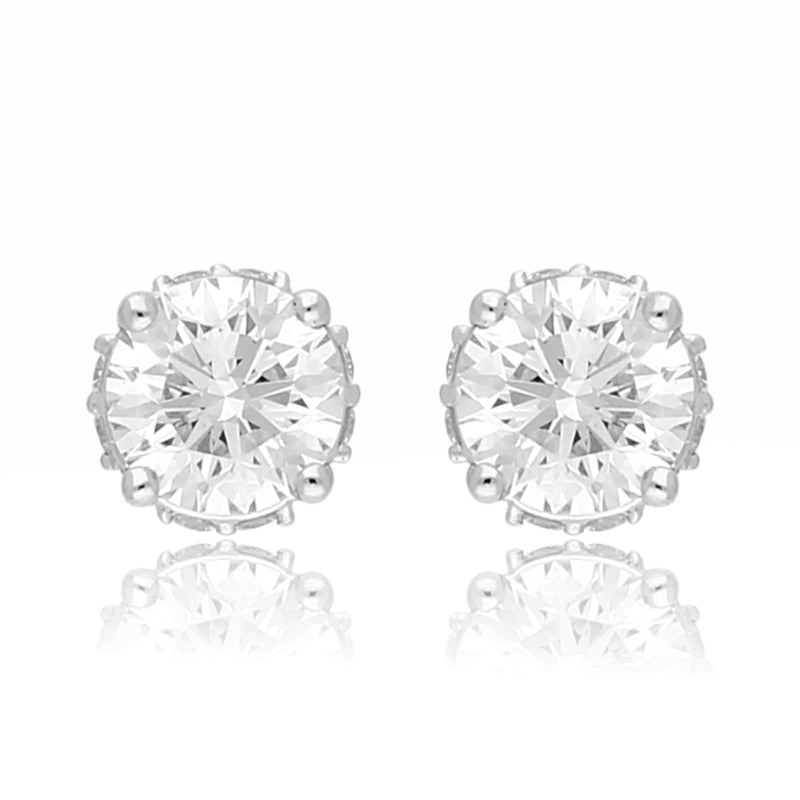 Regal Petal Basket Lab Grown Diamond Earrings