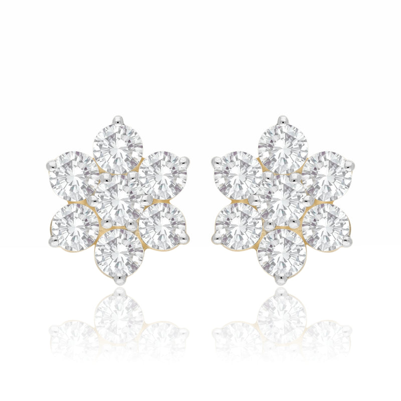 Spring Radiance Lab Grown Diamond Earrings