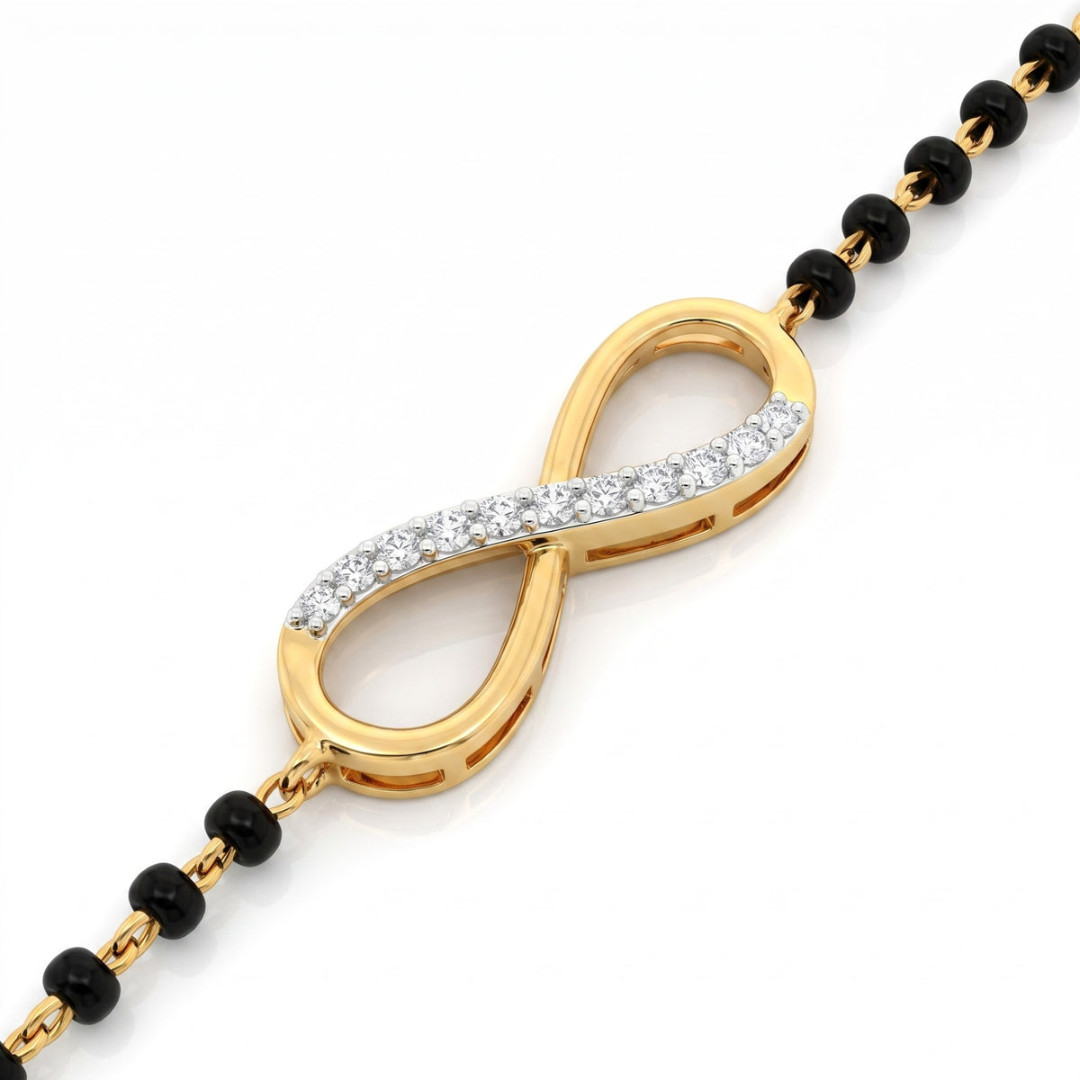 Infinity Spirit Lab Grown Diamond Hand Mangalsutra