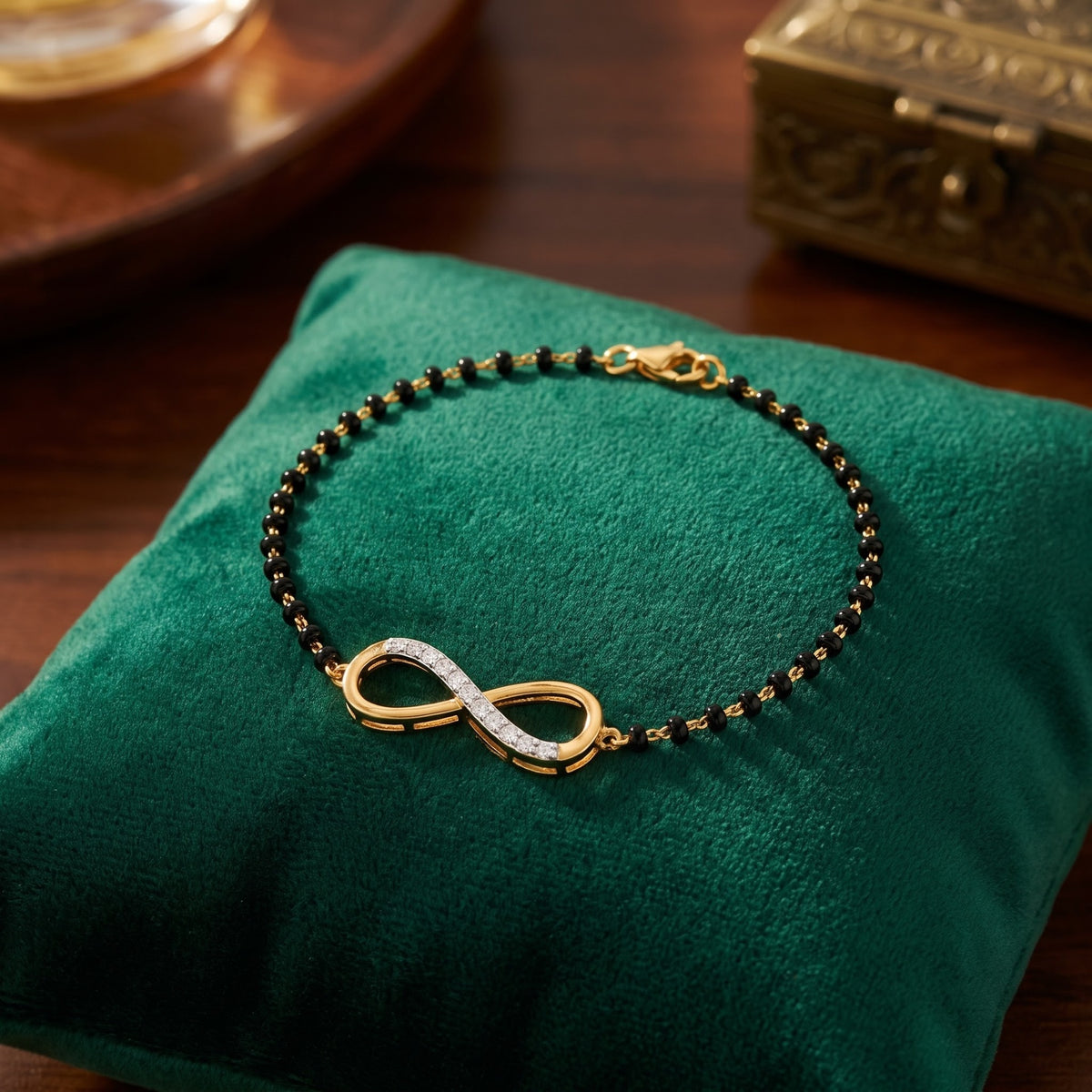Infinity Spirit Lab Grown Diamond Hand Mangalsutra