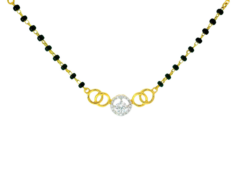 Divine Circle of Love Lab Grown Diamond Mangalsutra