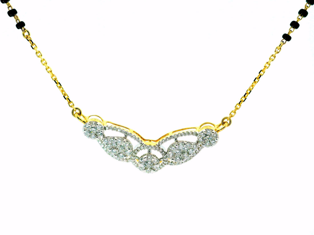 Regal Elegance Lab Grown Diamond Mangalsutra