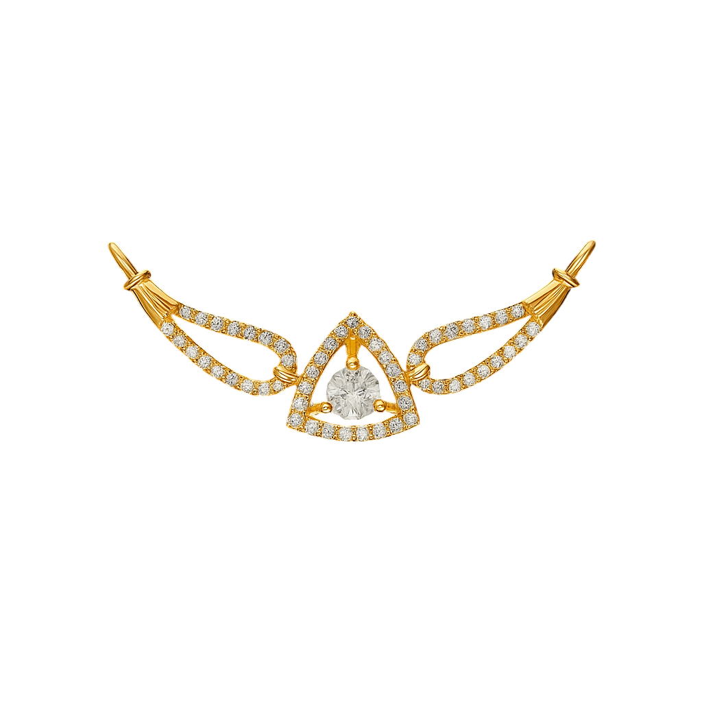 Ethereal Harmony Lab Grown Diamond Mangalsutra