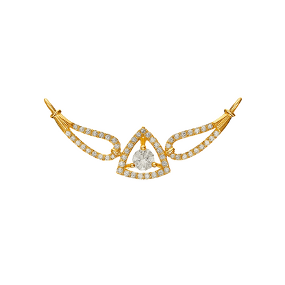 Ethereal Harmony Lab Grown Diamond Mangalsutra