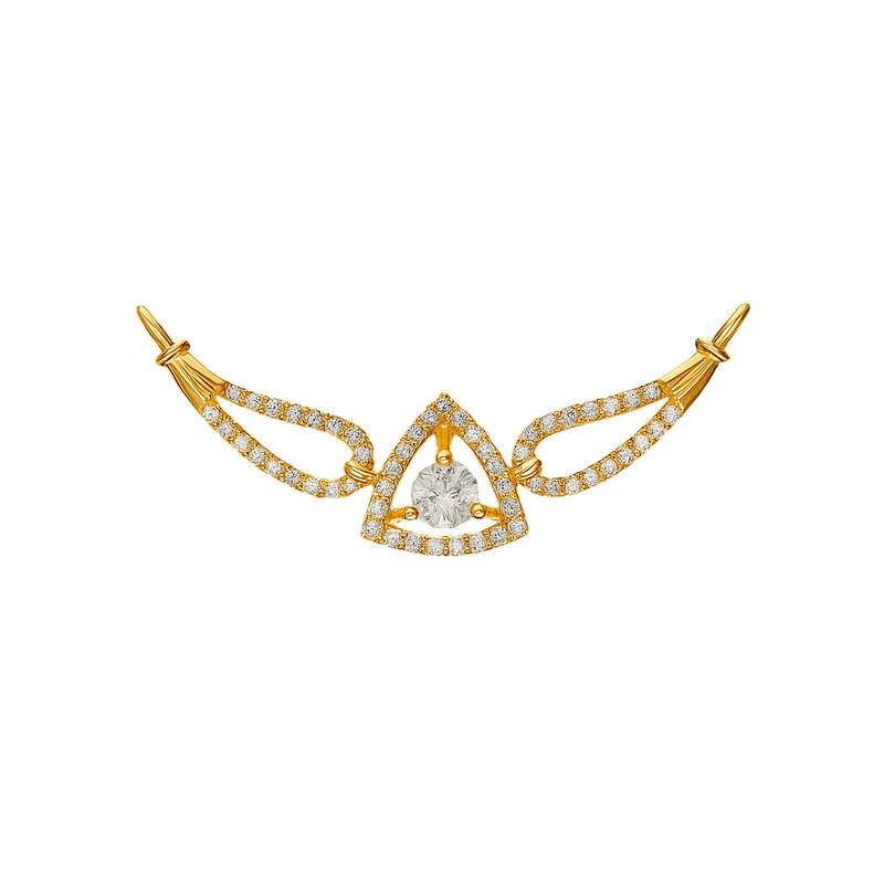 Ethereal Harmony Lab Grown Diamond Mangalsutra