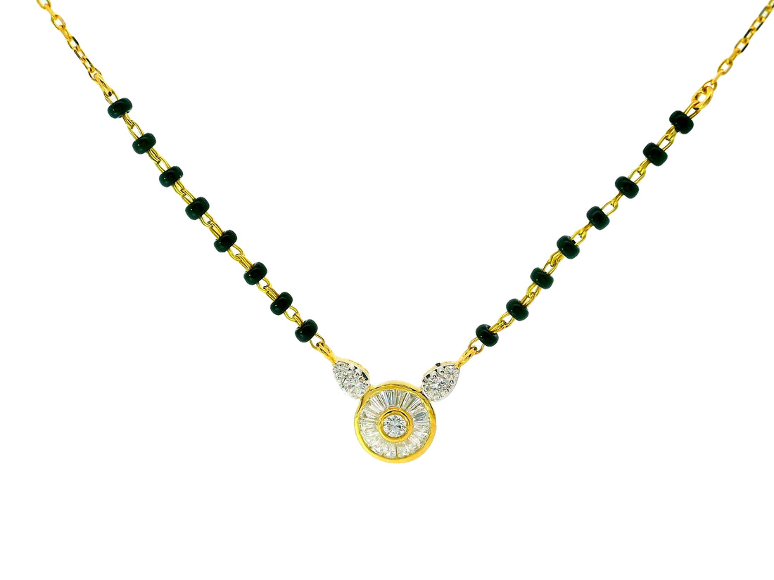 Radiant Aura Lab Grown Diamond Mangalsutra