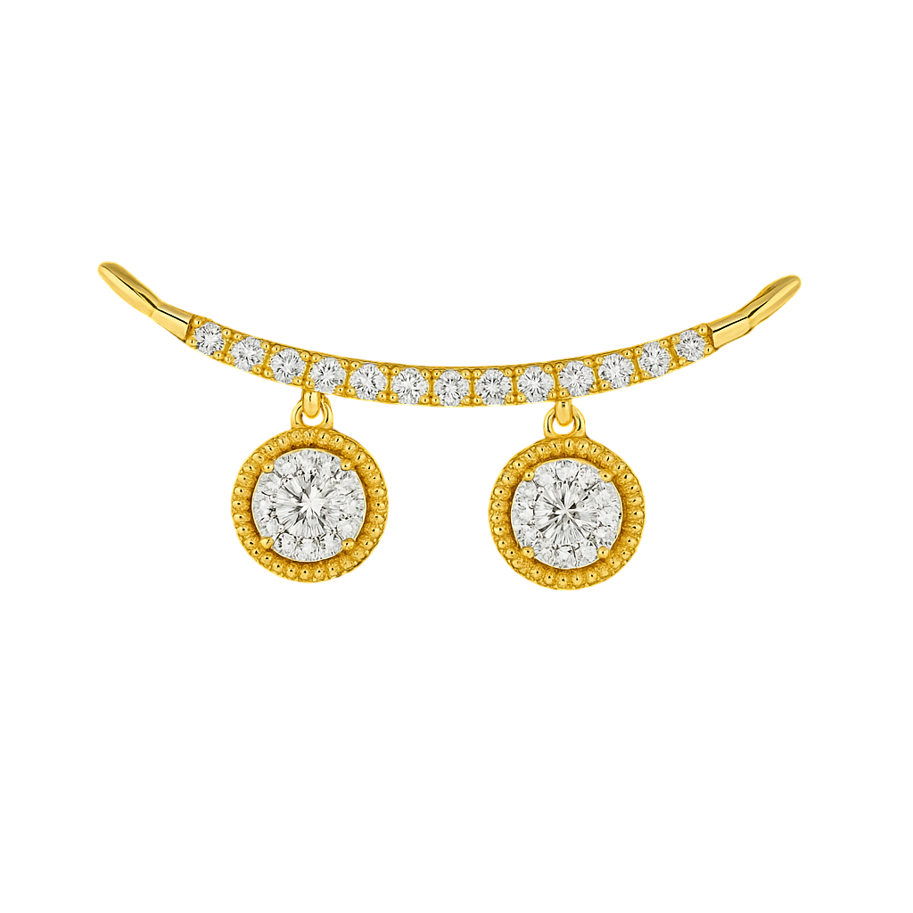 Twin Elegance Lab Grown Diamond Mangalsutra