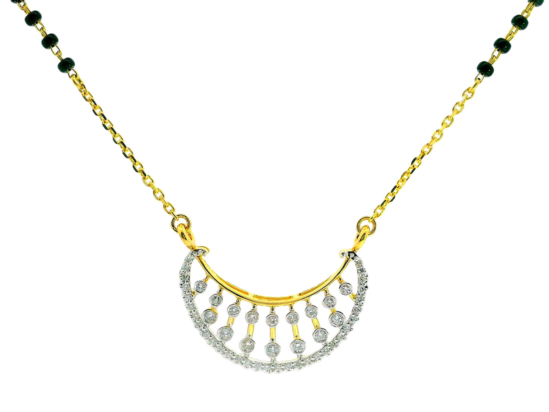 Celestial Cascade Lab Grown Diamond Mangalsutra