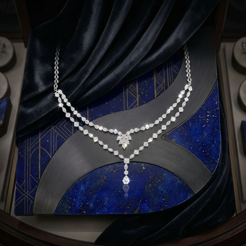 Botanical Glow Lab Grown Diamond Necklace