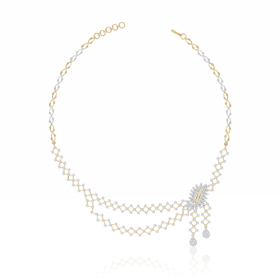 Sunspire Linked Lab Grown Diamond Necklace