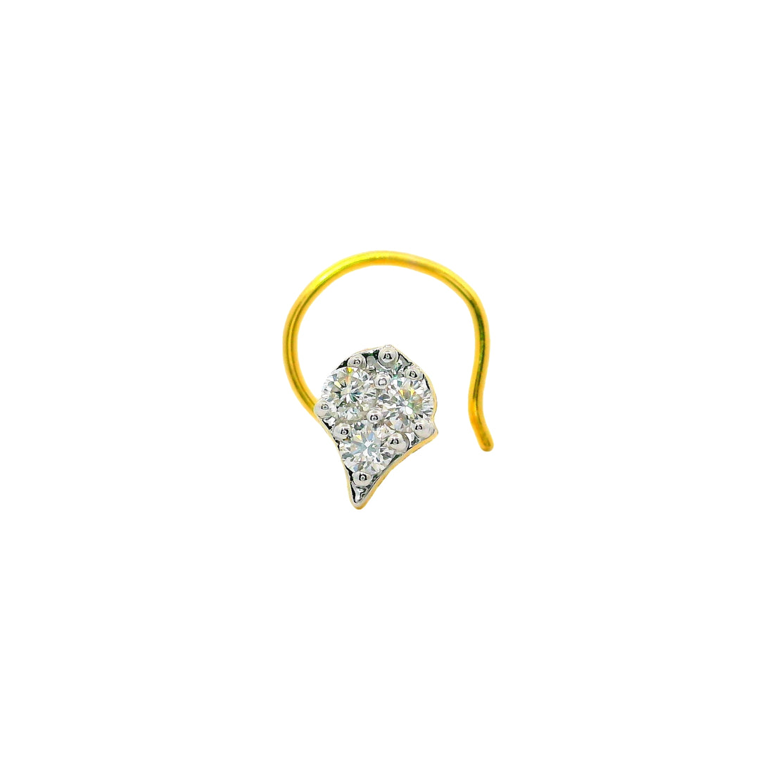 Sparkling Dewdrop Lab Grown Diamond Nosepin