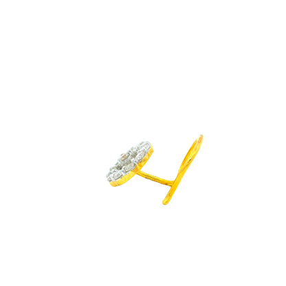 Aura Harmony Lab Grown Diamond Nosepin