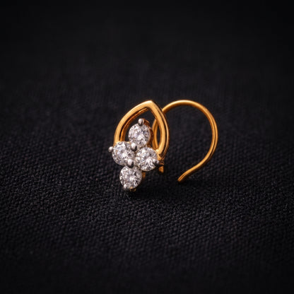 Blossom Grace Lab Grown Diamond Nosepin