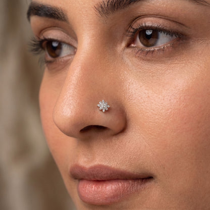 A close-up of a woman&