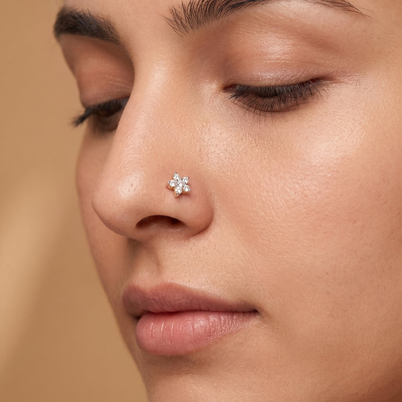 A close-up of a woman&