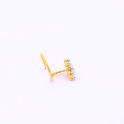 Harmony Triad Lab Grown Diamond Nosepin