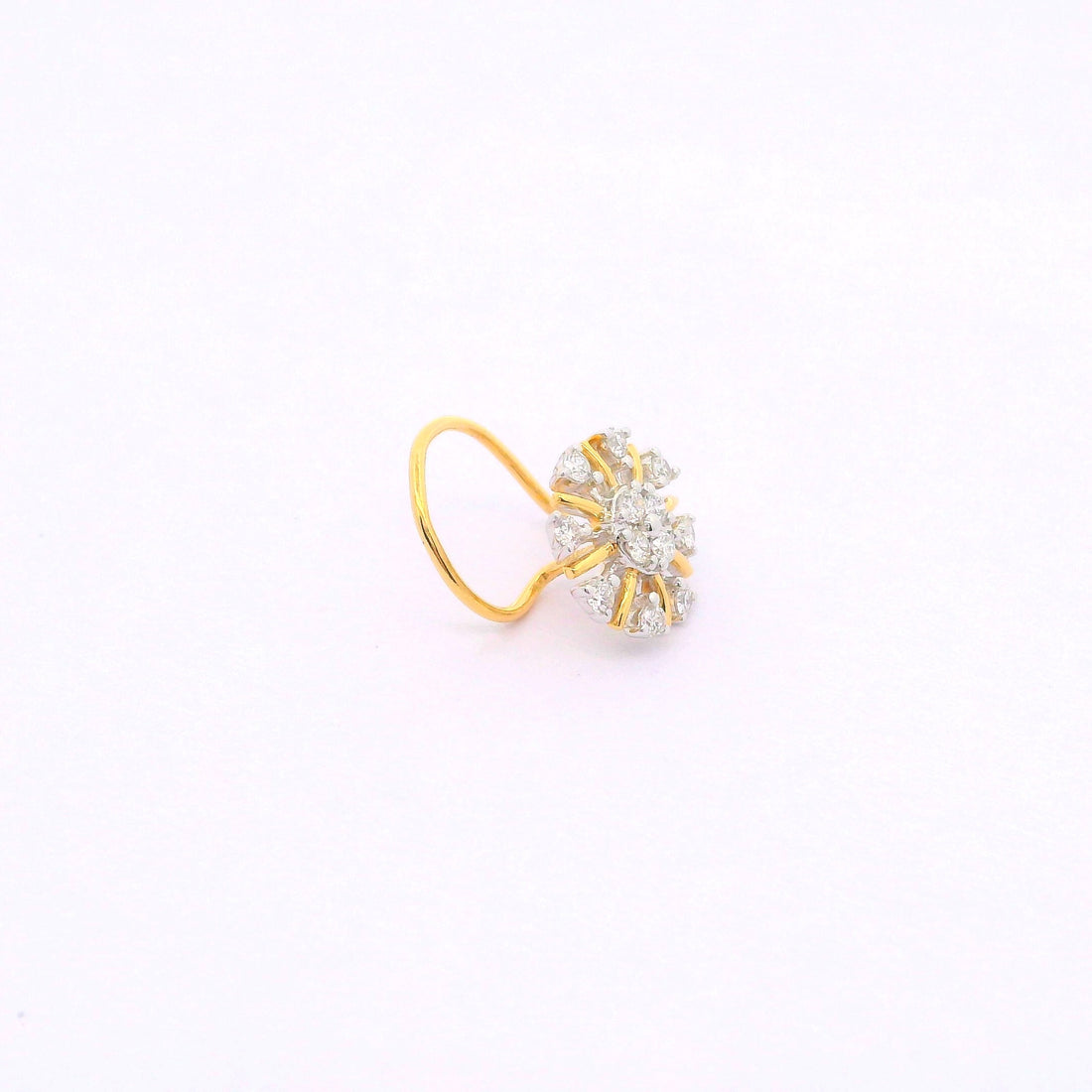 Solar Flare Lab Grown Diamond Nosepin