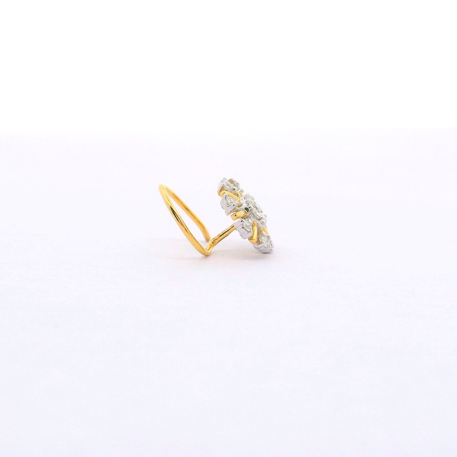 Solar Flare Lab Grown Diamond Nosepin
