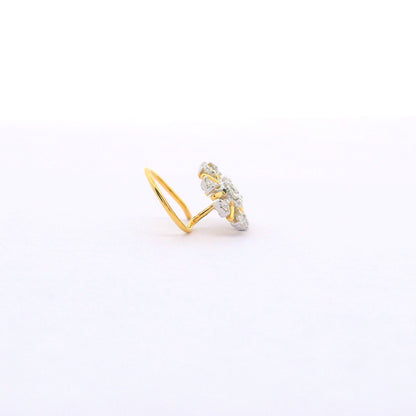 Solar Flare Lab Grown Diamond Nosepin