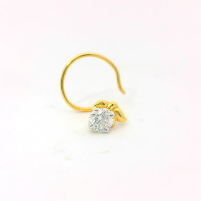 Pristine Glow Lab Grown Diamond Nosepin