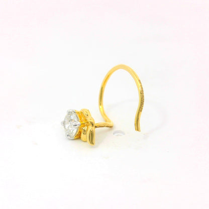 Pristine Glow Lab Grown Diamond Nosepin