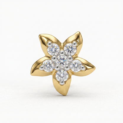 Daisy Glow Lab Grown Diamond Nosepin