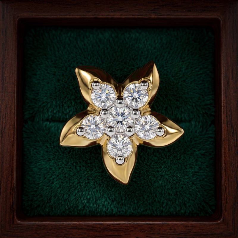 Daisy Glow Lab Grown Diamond Nosepin