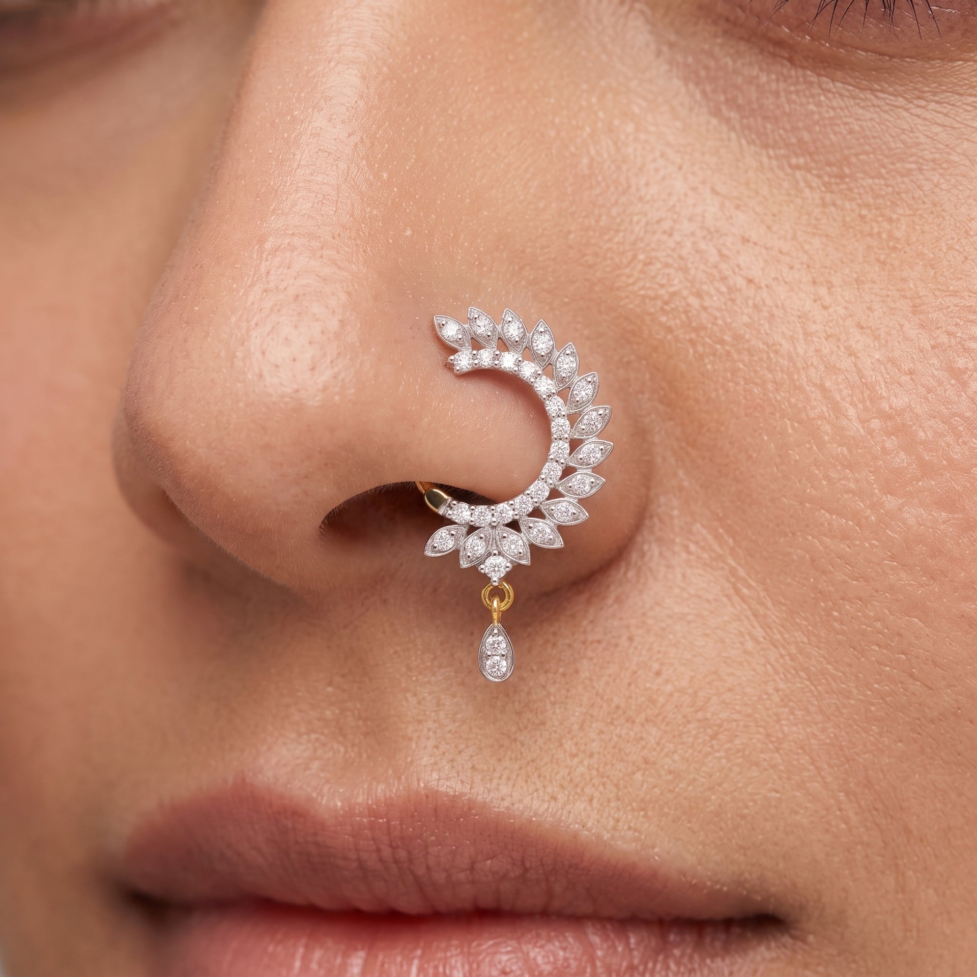 A close-up of a person&