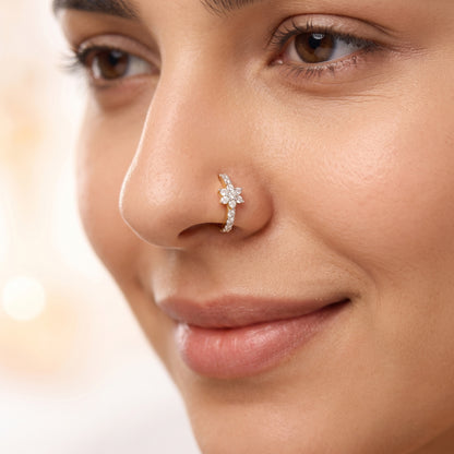 A close-up of a woman&