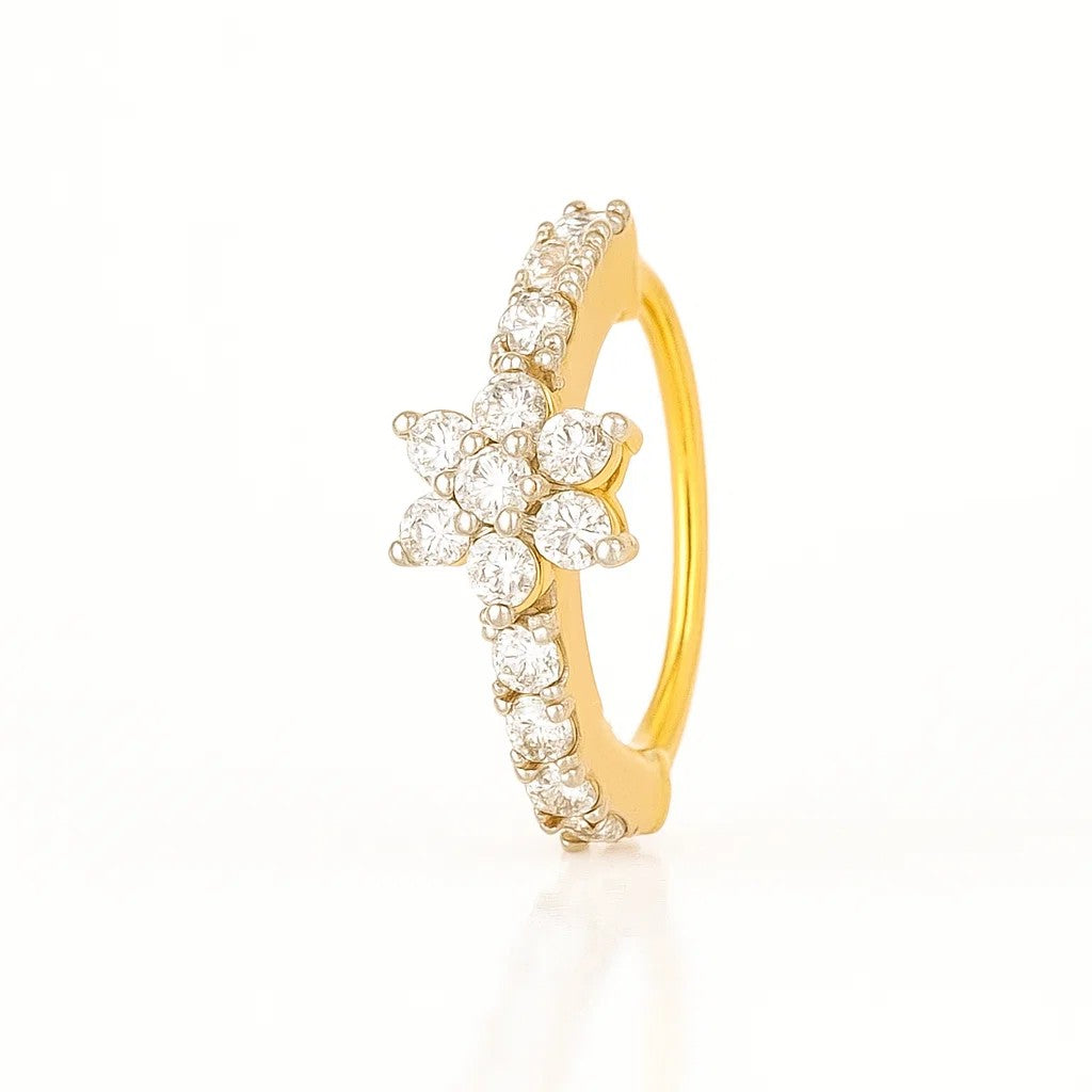 TwinkleFlora Lab Grown Diamond Nosepin